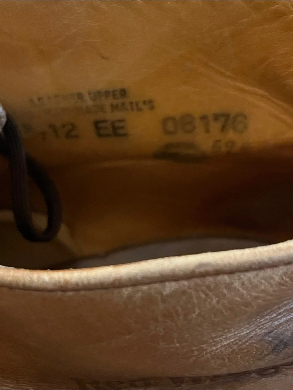 Red Wing Chukka Leather Lace Up Boots Mens 12 EE